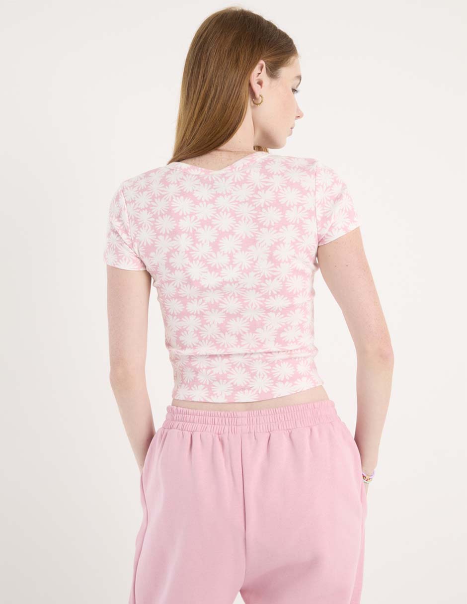 Blusa manga corta para mujer 2