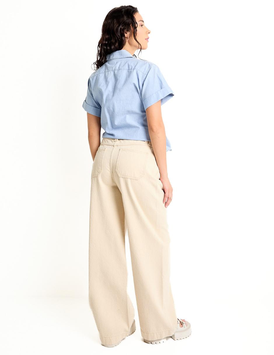 Jeans straight para mujer 2