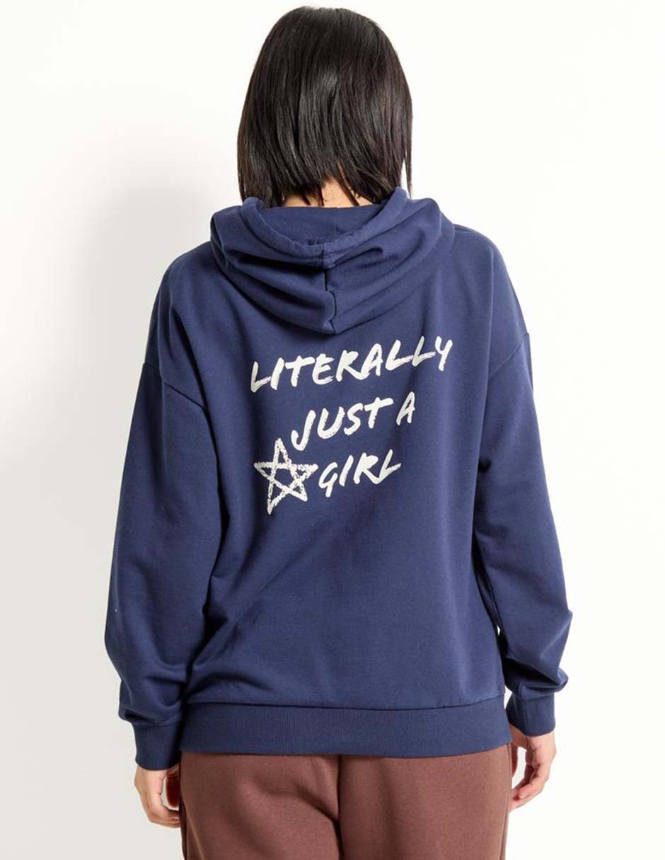 Sudadera con capucha y bolsa para mujer 2
