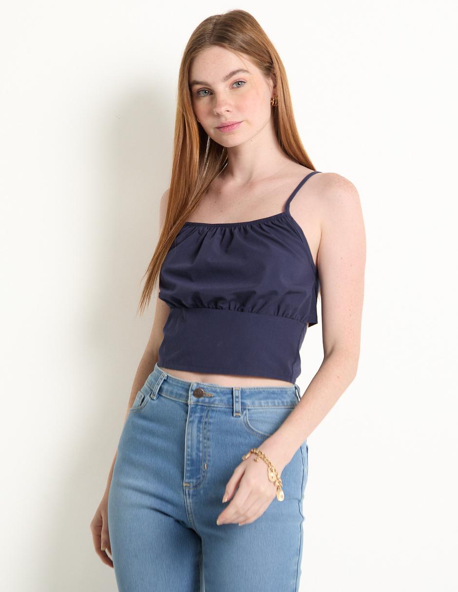 Unos Tirantes PantalÃ³n De Mezclilla Con Tirantes Mujer Pantalones