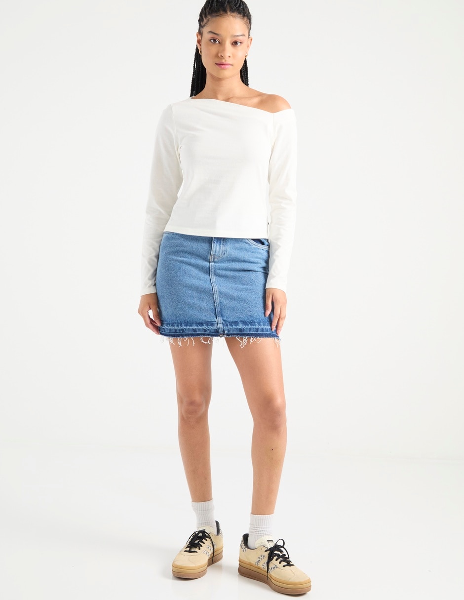 Blusa manga larga para mujer 3