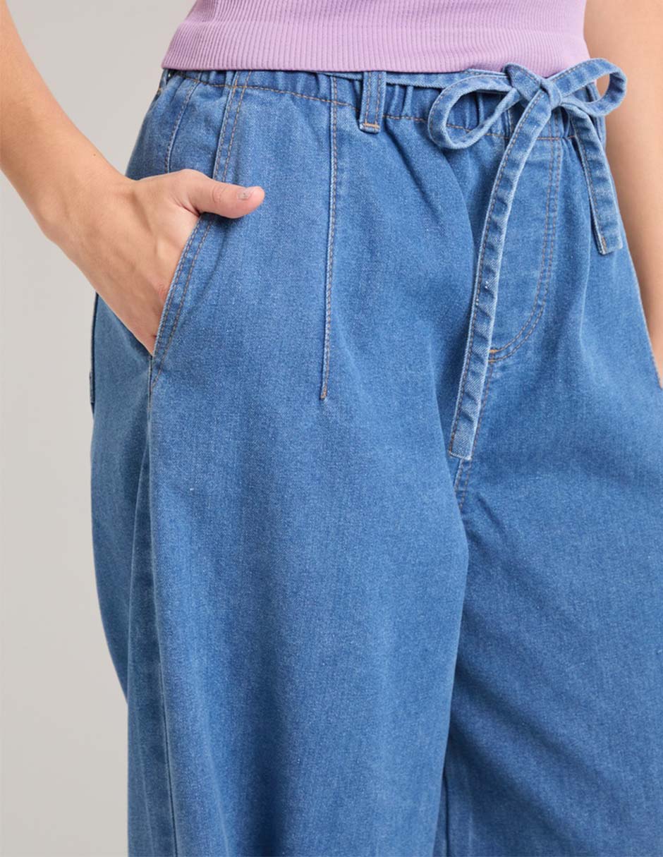Jeans amplio para mujer 4