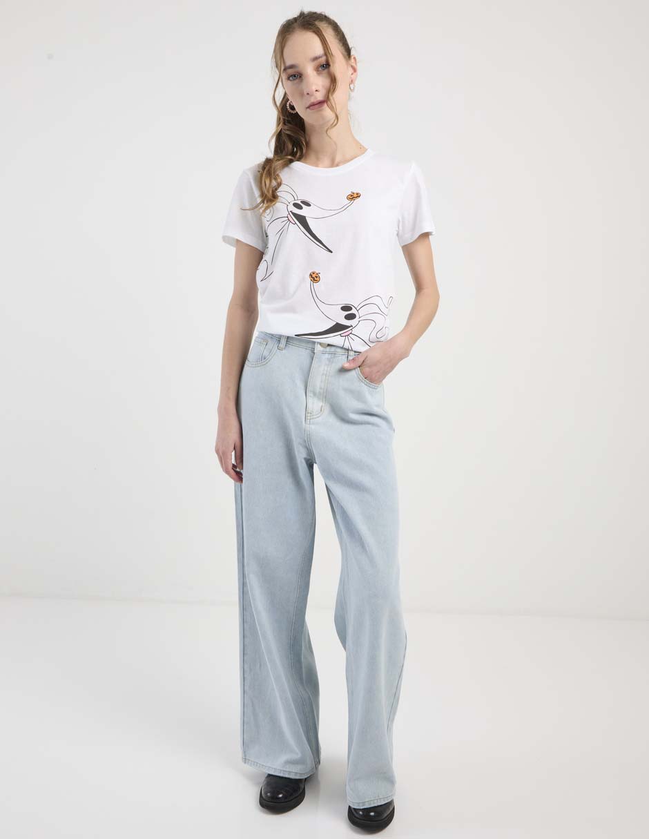 Jeans relaxed campana para mujer 3