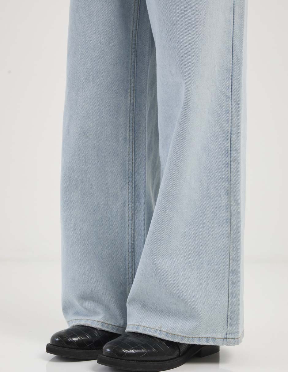 Jeans relaxed campana para mujer 5