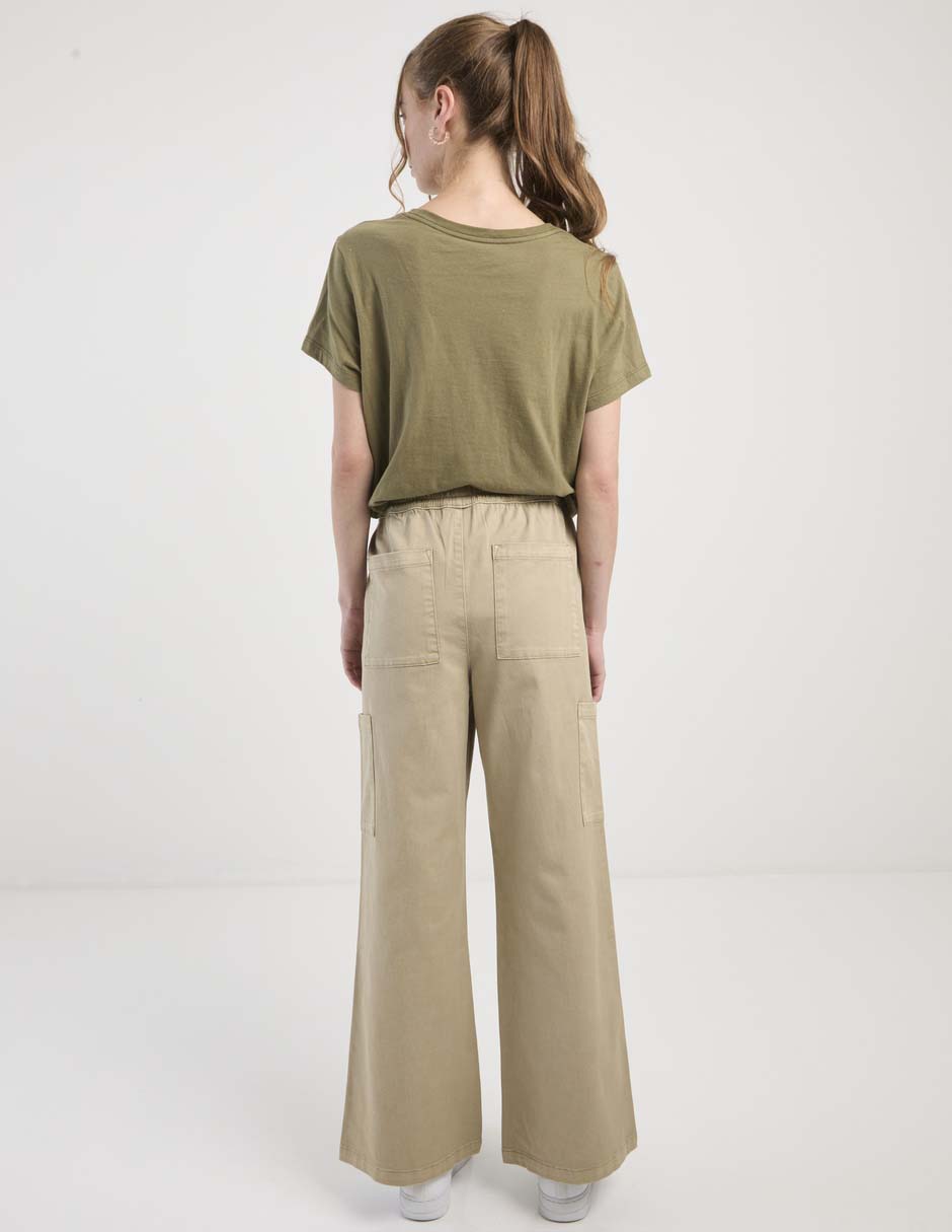 Pantalón cargo amplio para mujer 2