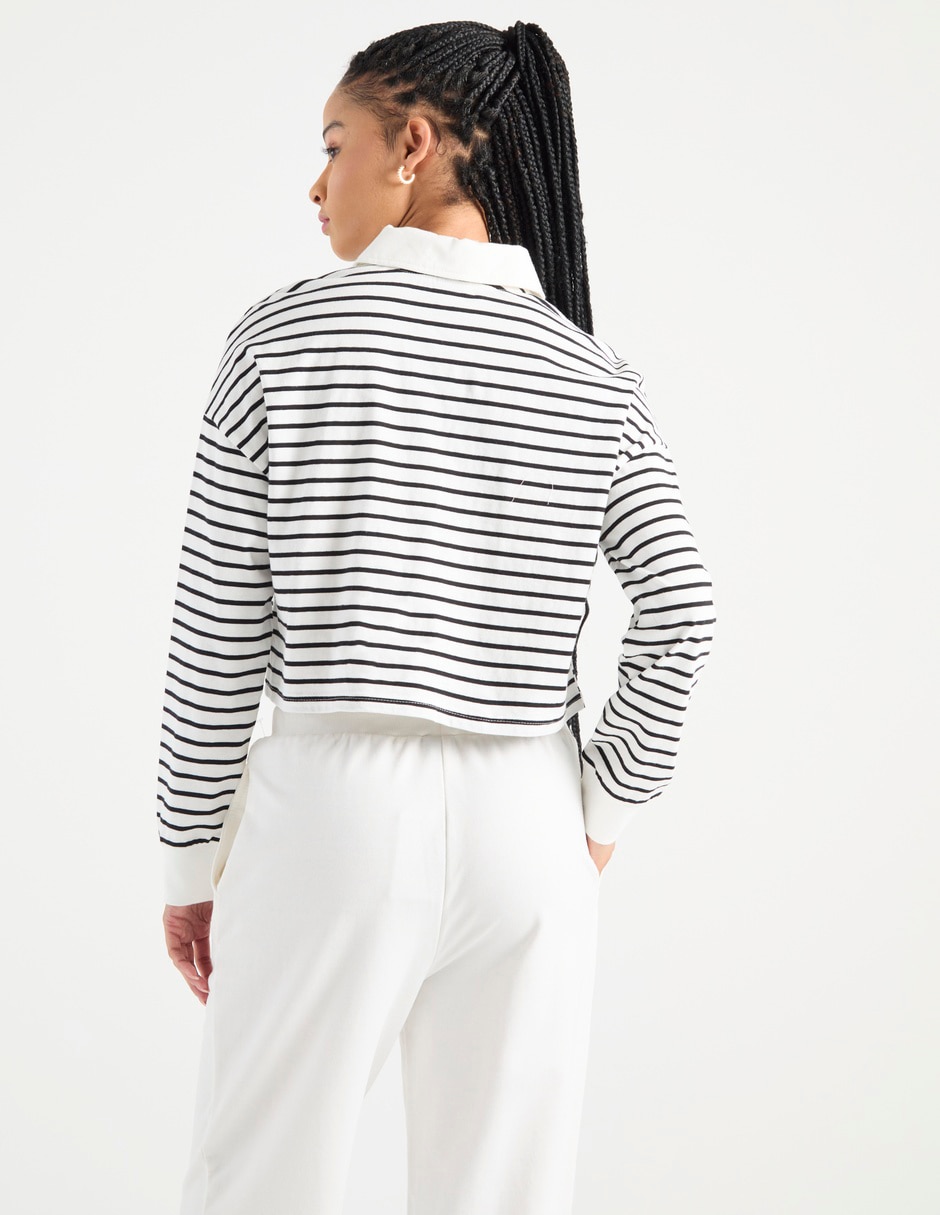 Playera tipo polo para mujer 2