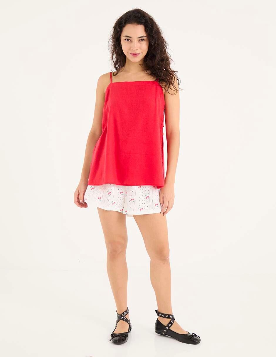 Blusa de tirantes para mujer 3