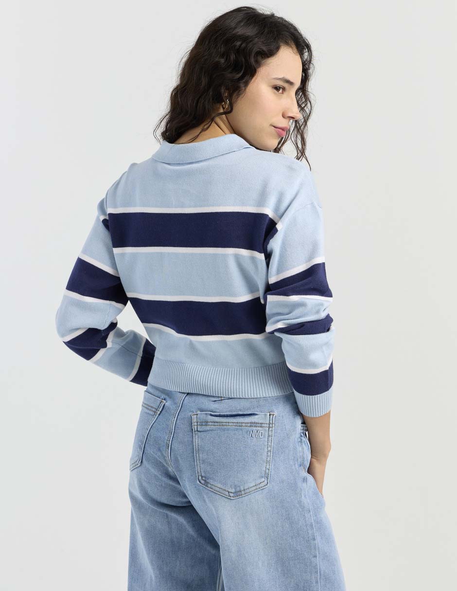 Playera tipo polo para mujer 2