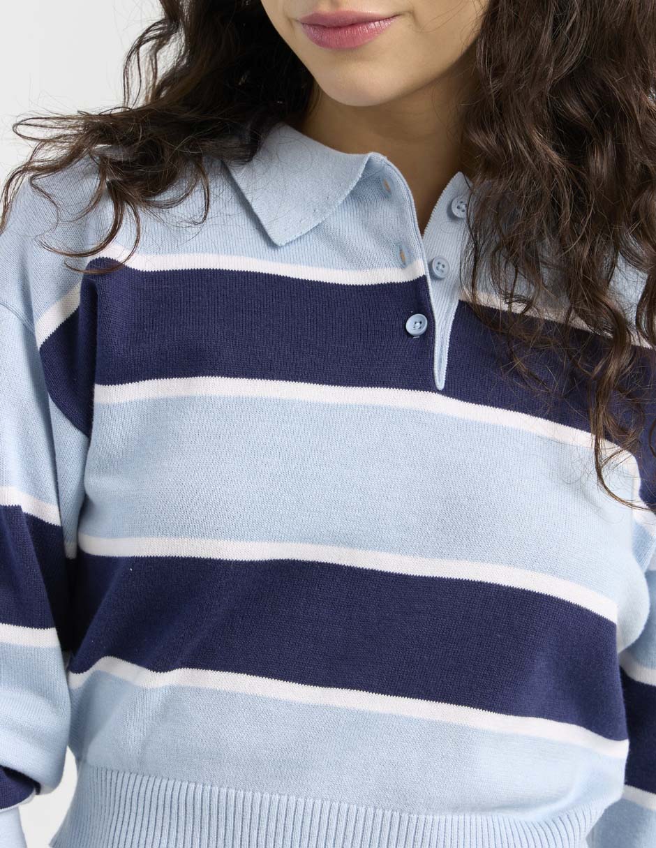 Playera tipo polo para mujer 4