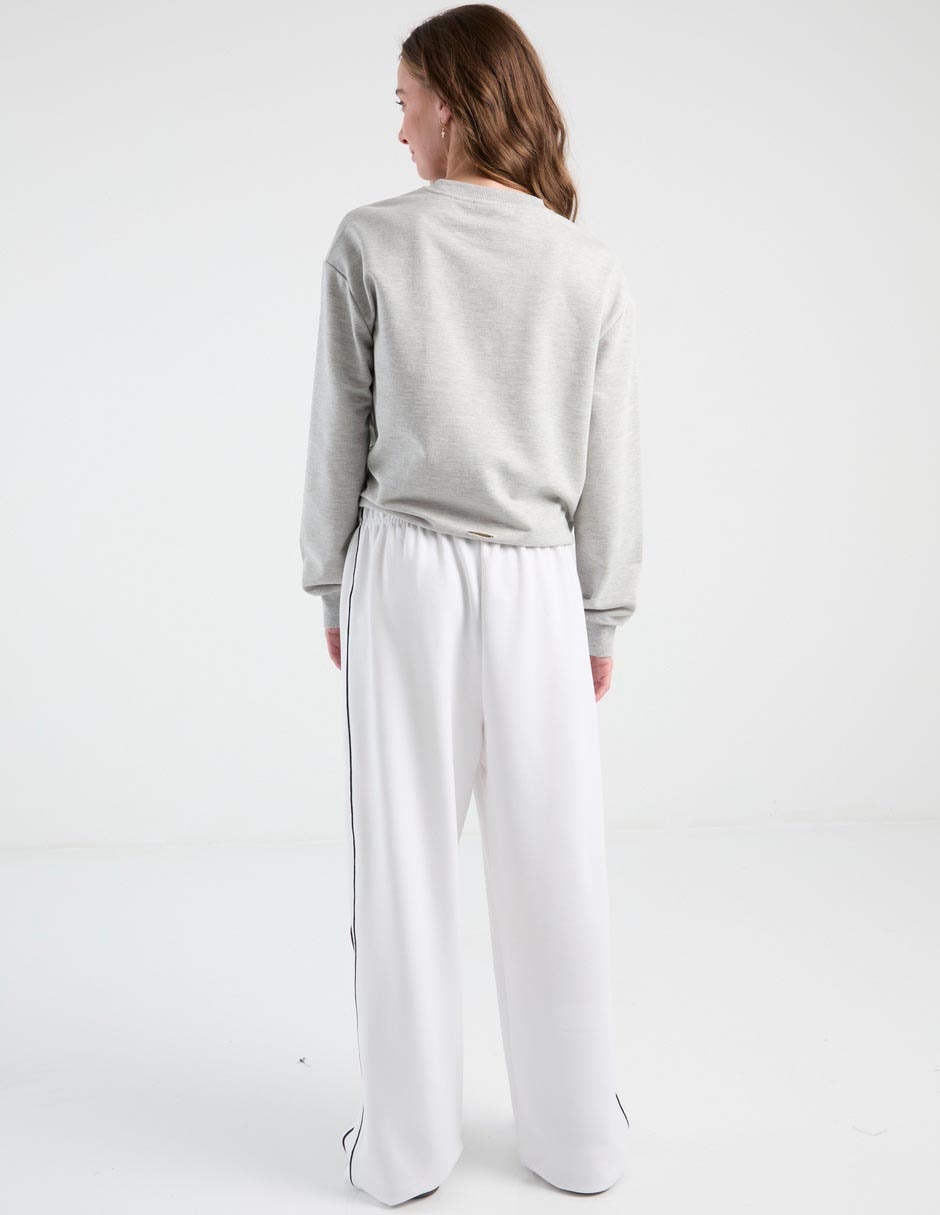 Pants acampanado con elástico para mujer 2