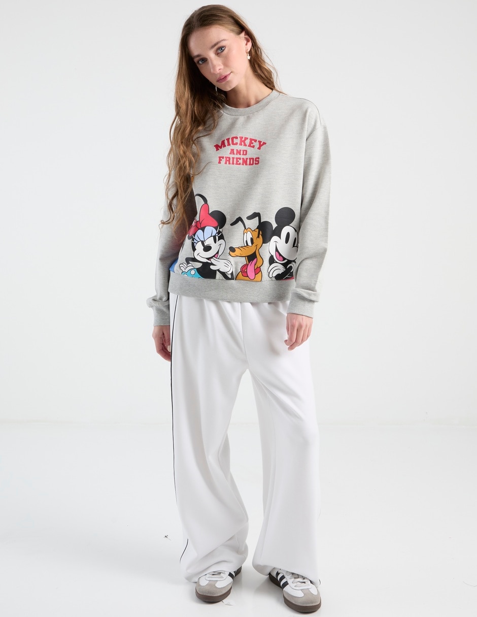 Pants acampanado con elástico para mujer 3