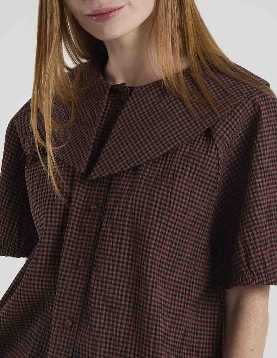 Blusa manga corta para mujer 9