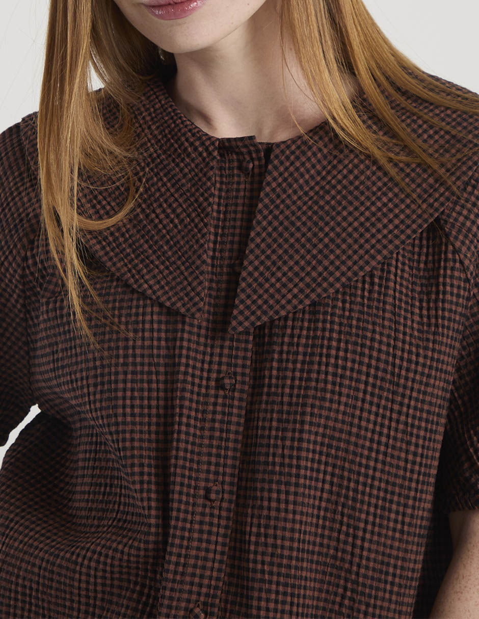 Blusa manga corta para mujer 10