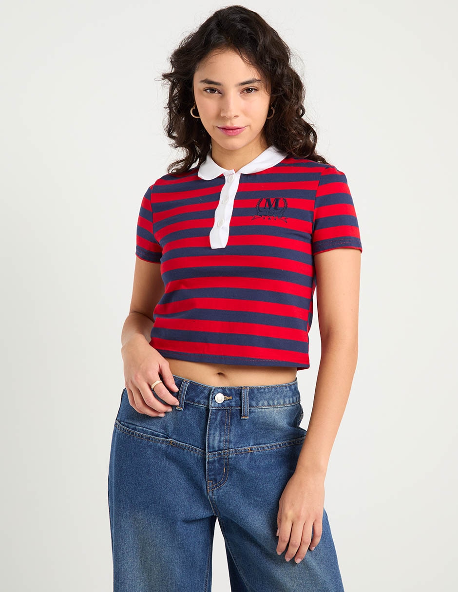 Playera tipo polo para mujer Playera tipo polo para mujer