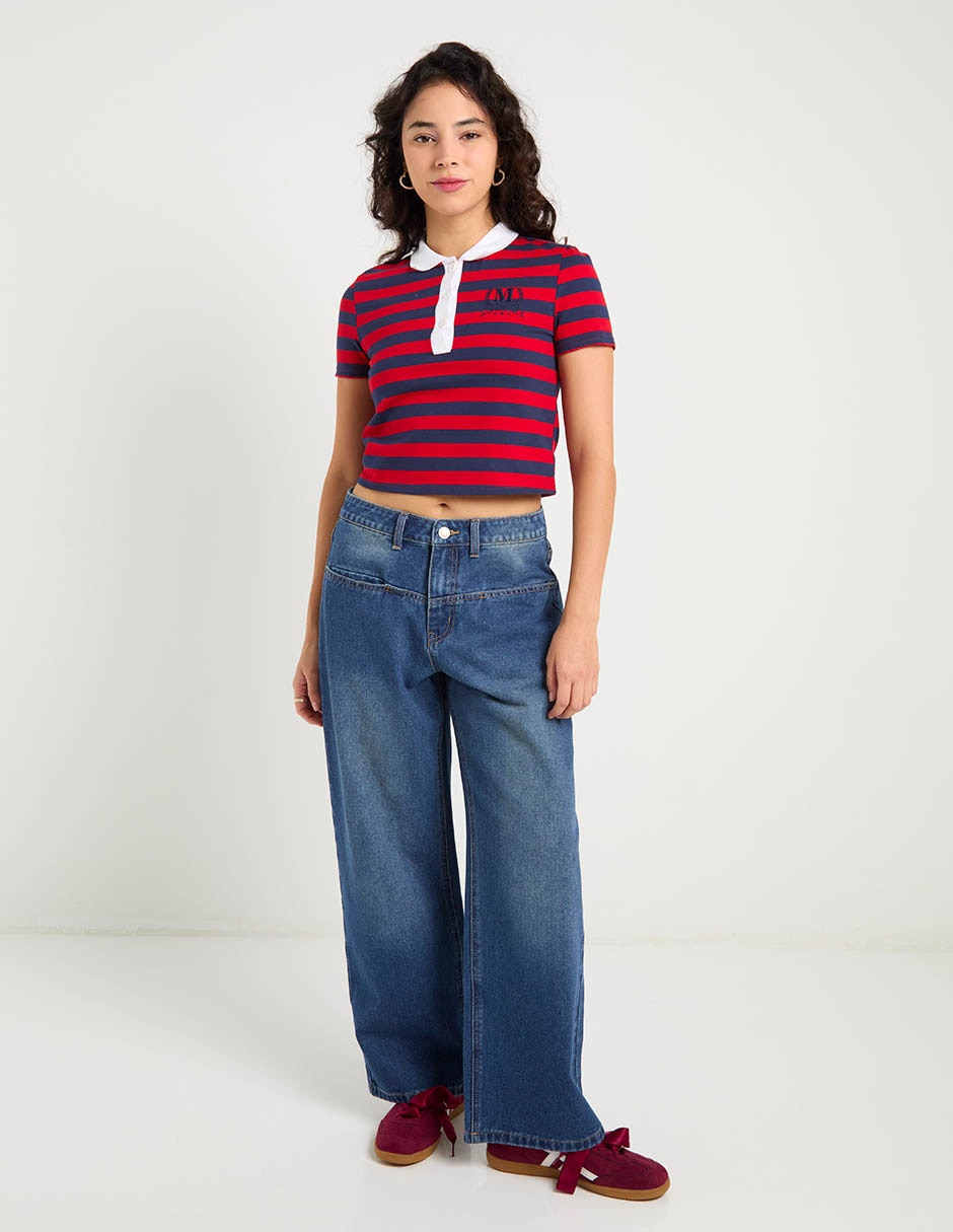 Playera tipo polo para mujer 3
