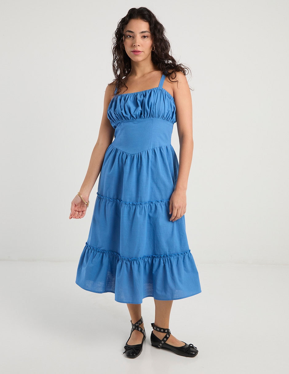 Vestido midi casual para mujer 2