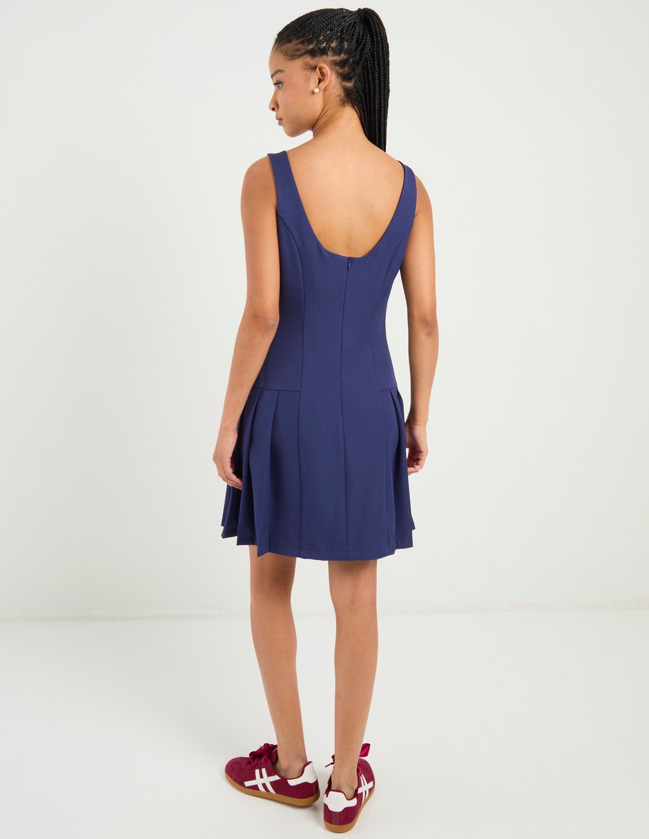 Vestido arriba de la rodilla casual para mujer 6