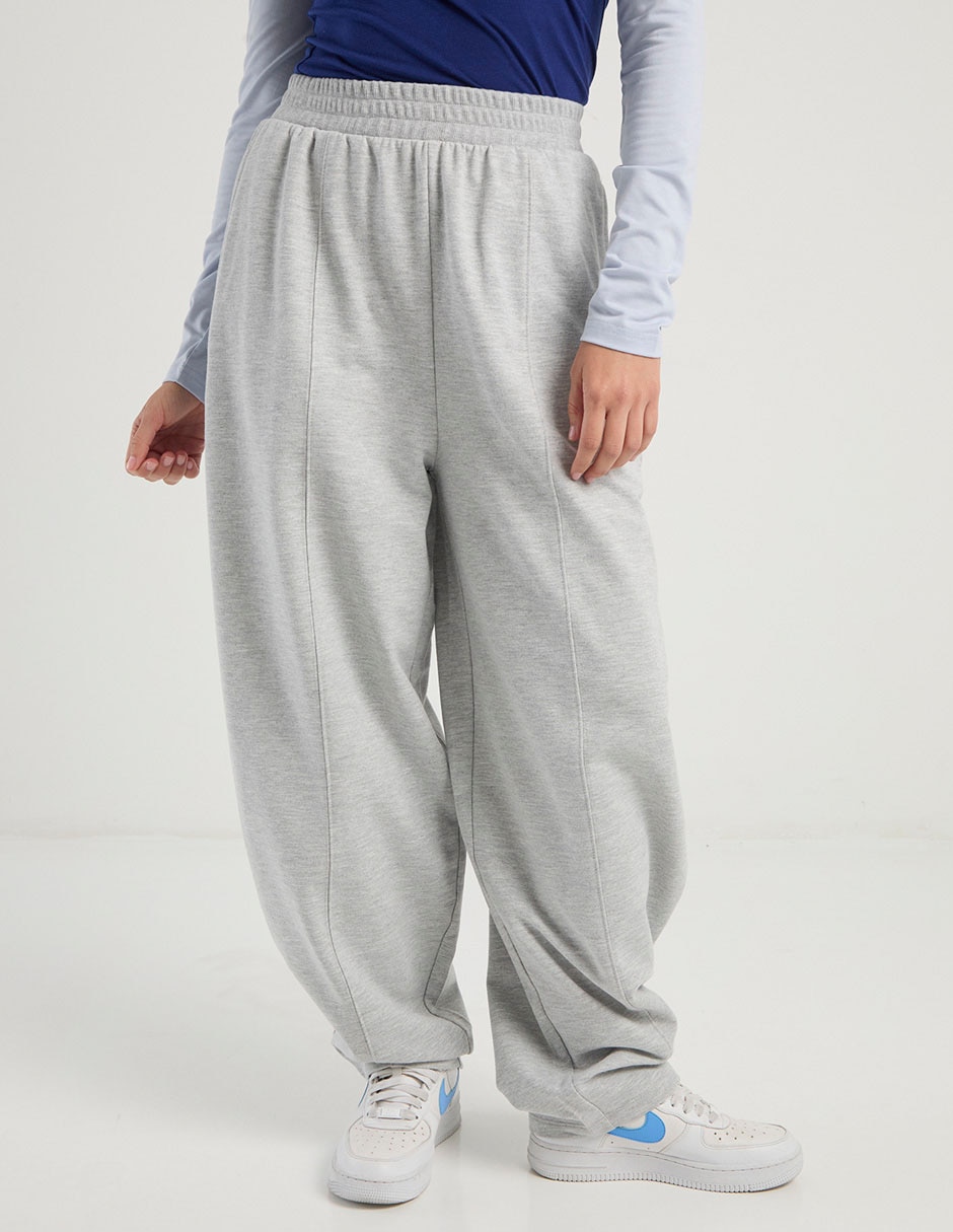 Pants wide leg con elástico para mujer 2