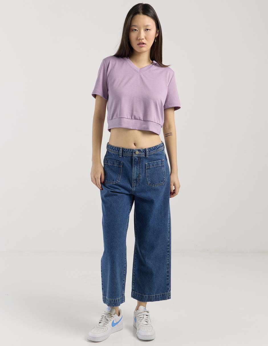 Jeans straight para mujer 3