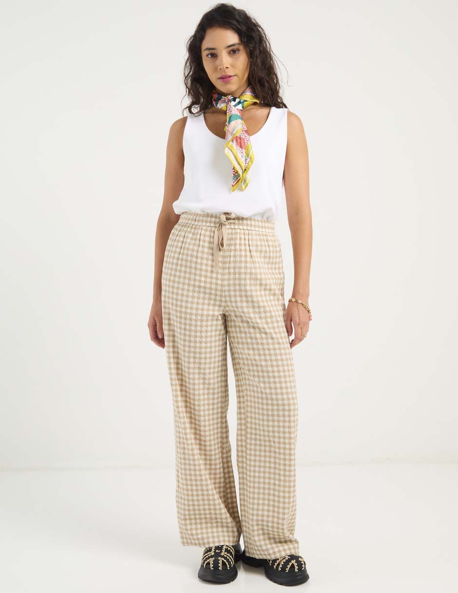 Pantalón amplio para mujer 3