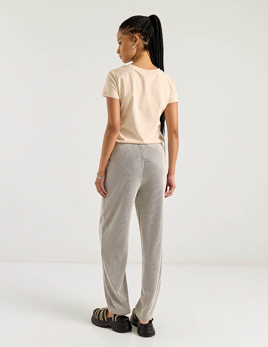 Pantalón relaxed straight para mujer 2