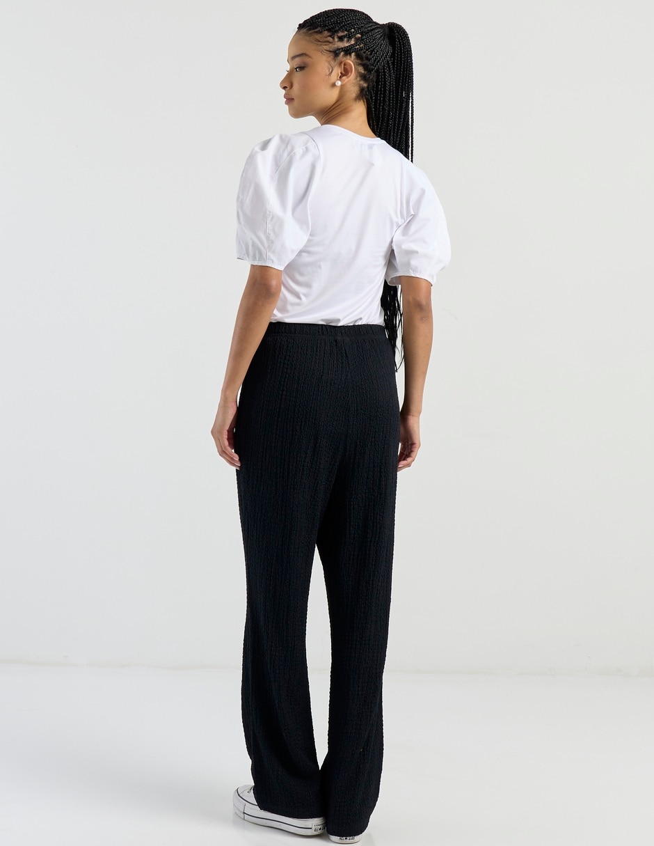 Pantalón relaxed wide leg para mujer 6