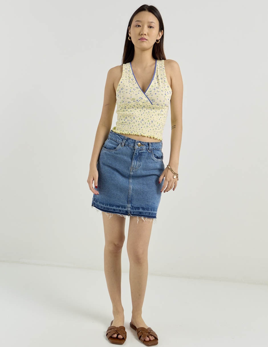 TOP CORTO MOSSIMO, G, AMARILLO BEBÉ EST