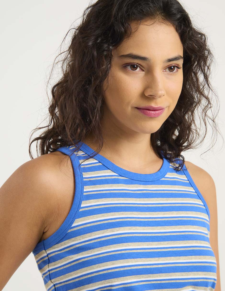 Top cuello redondo tirante ancho 5