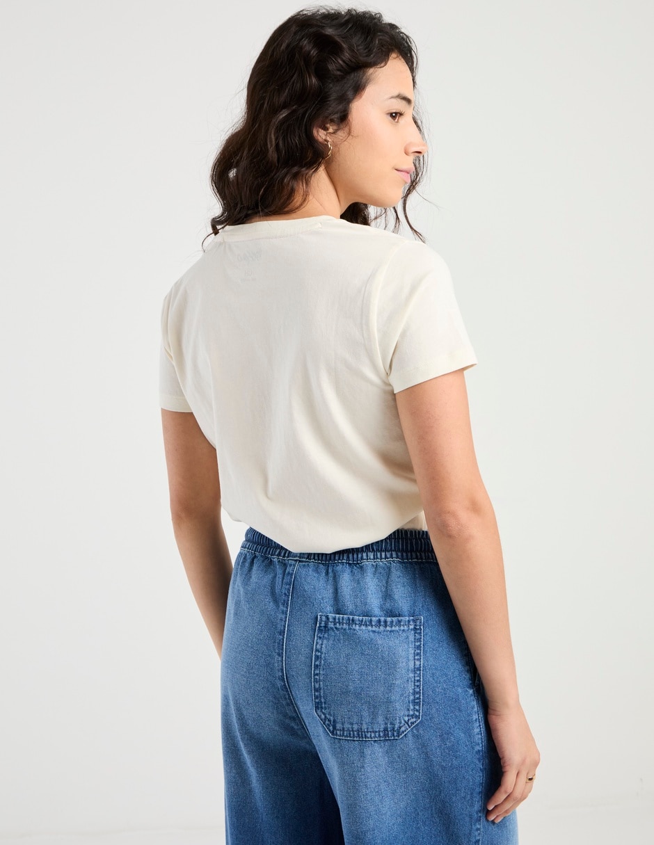 Playera manga corta Mossimo cuello redondo para mujer 2