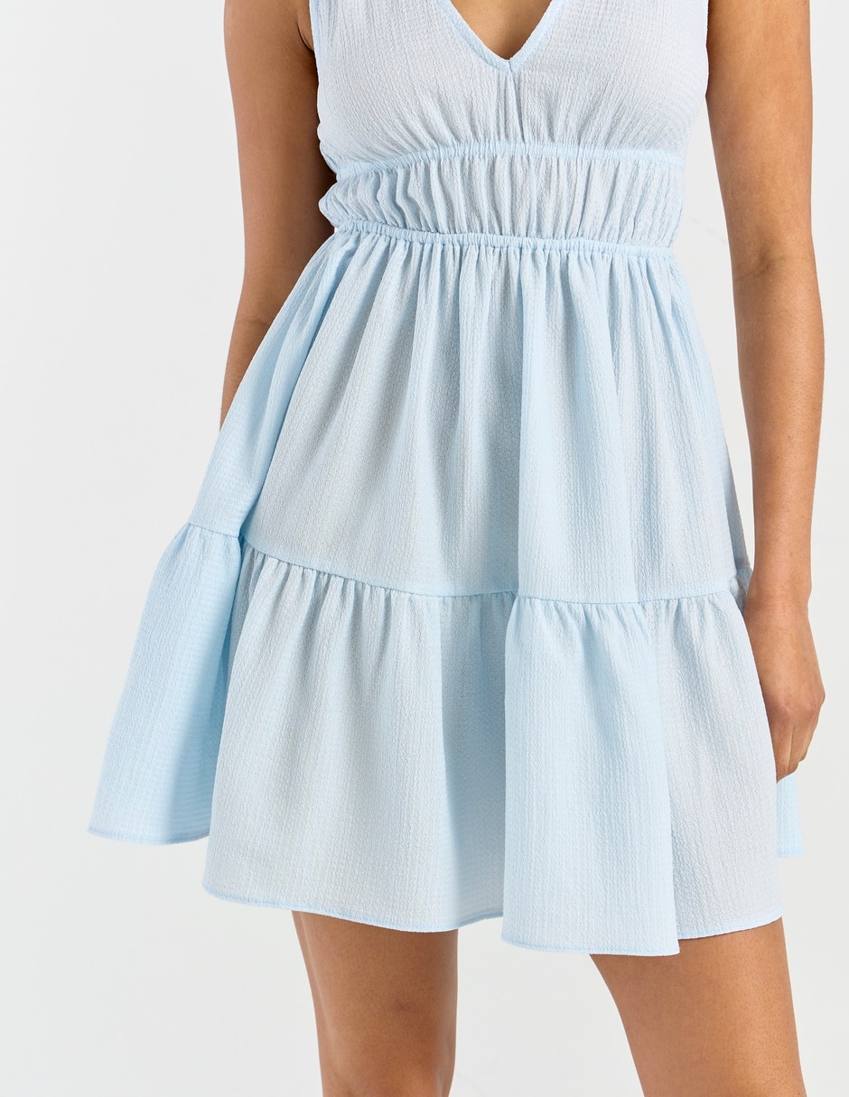 Vestido arriba de la rodilla casual para mujer 5
