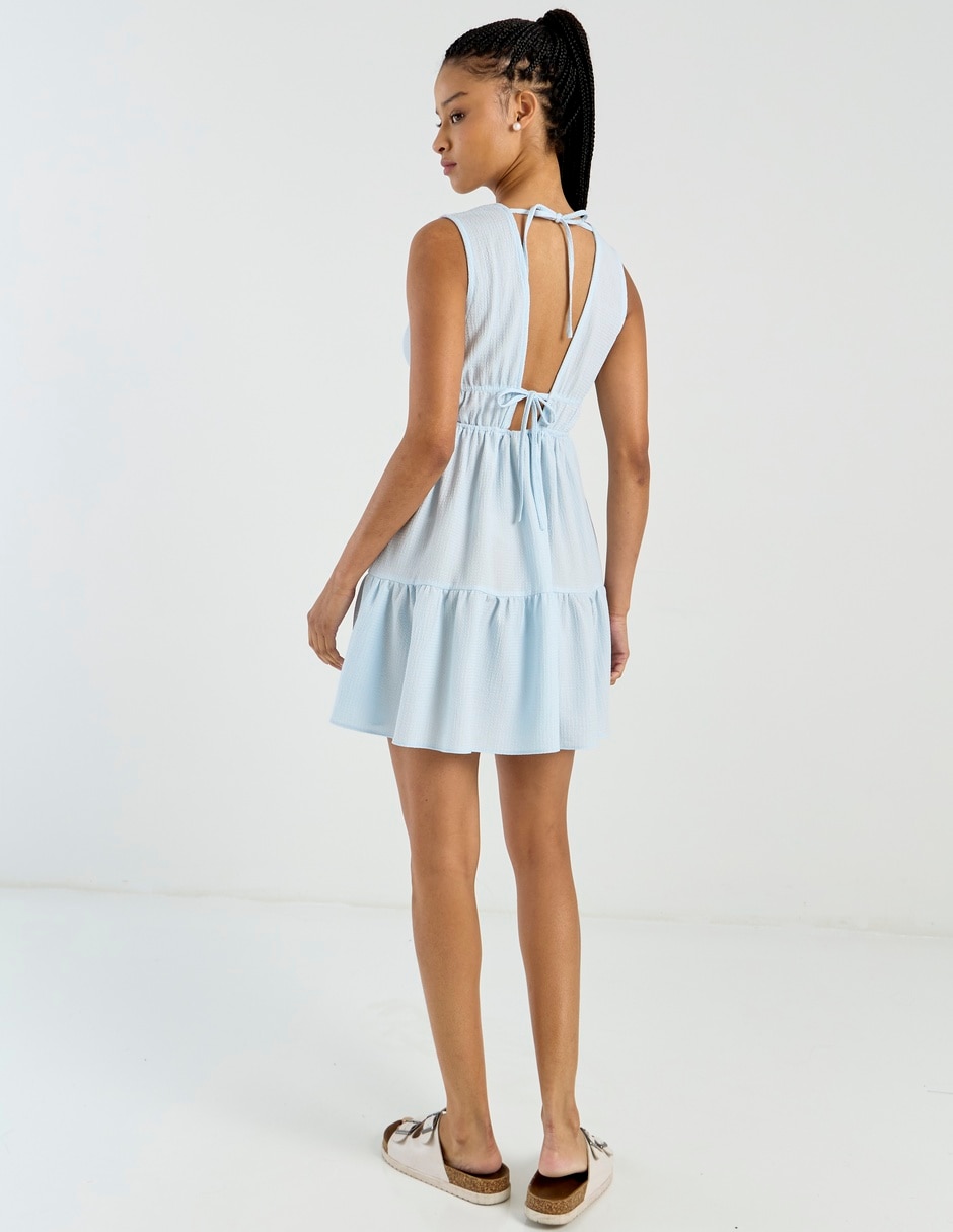 Vestido arriba de la rodilla casual para mujer 6