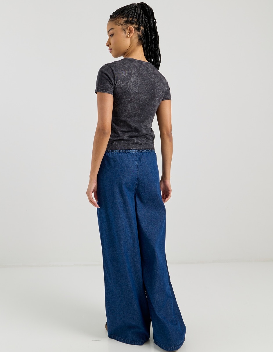 Jeans relaxed baggy para mujer 2