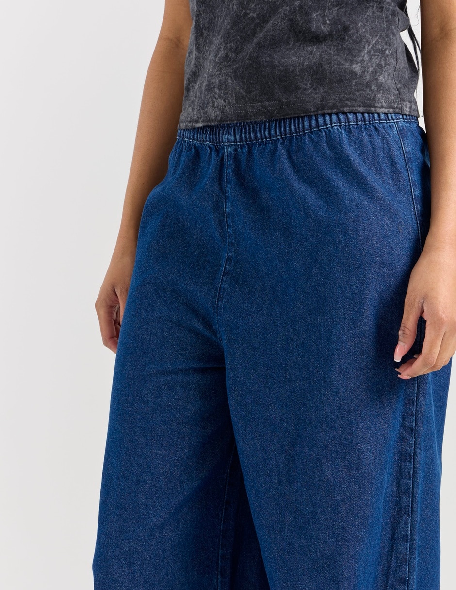 Jeans relaxed baggy para mujer 4