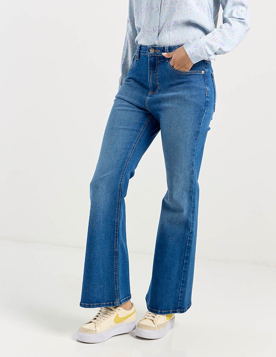 Jeans campana para mujer