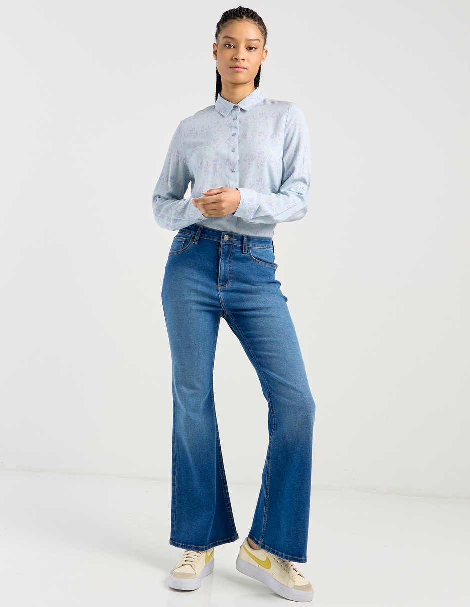 Jeans campana para mujer 2
