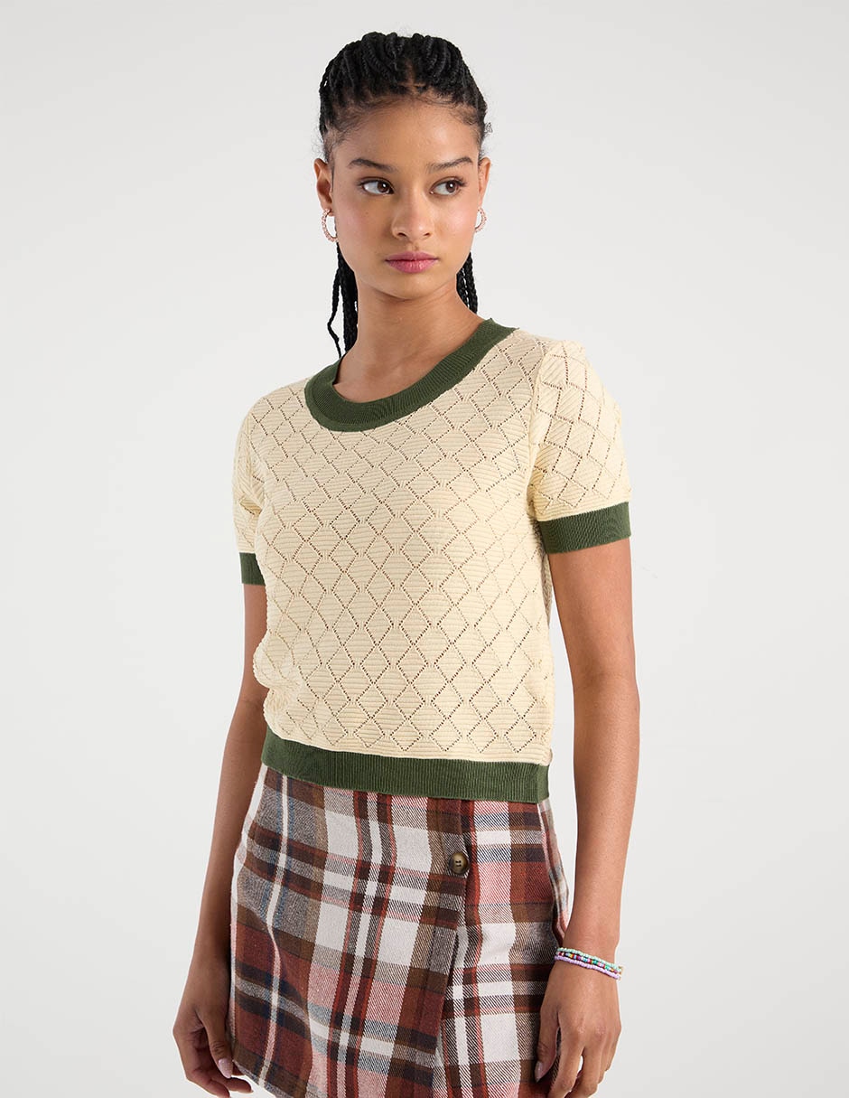 Blusa manga corta para mujer Blusa manga corta para mujer