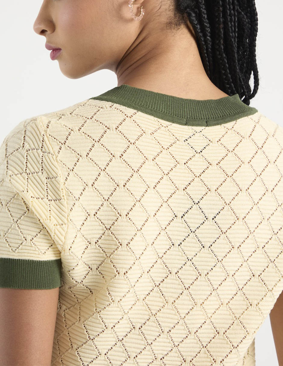 Blusa manga corta para mujer 5