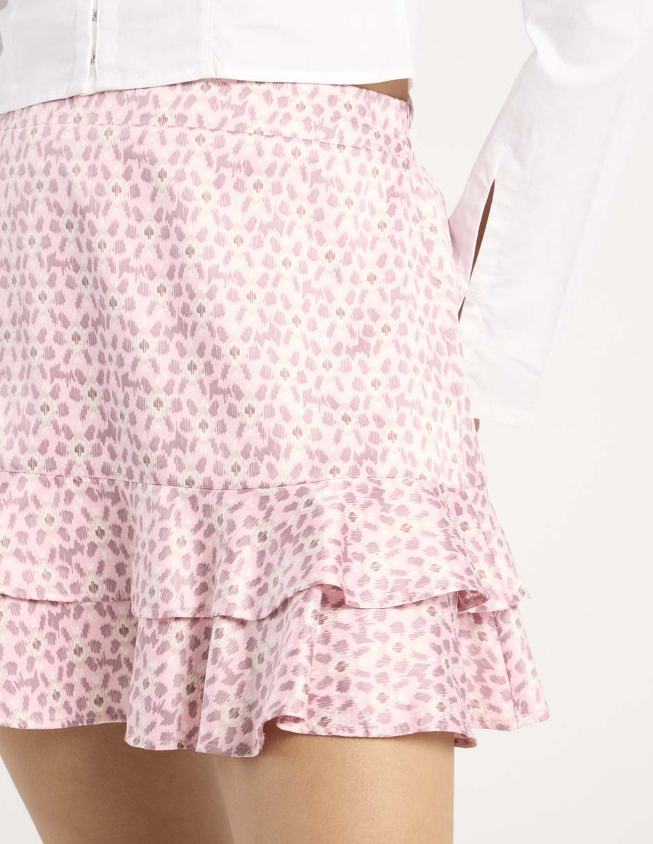 Falda mini a la cintura 4