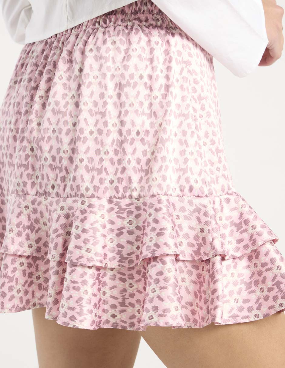 Falda mini a la cintura 5