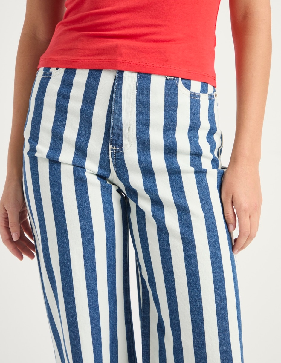 Pantalón relaxed wide leg para mujer 4