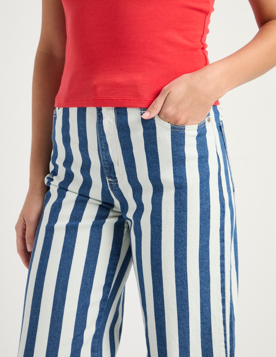 Pantalón relaxed wide leg para mujer 5
